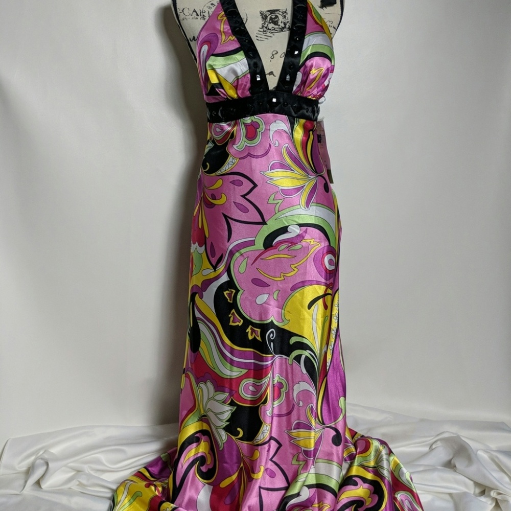Dave & Johnny Prom Special Occasion halter dress